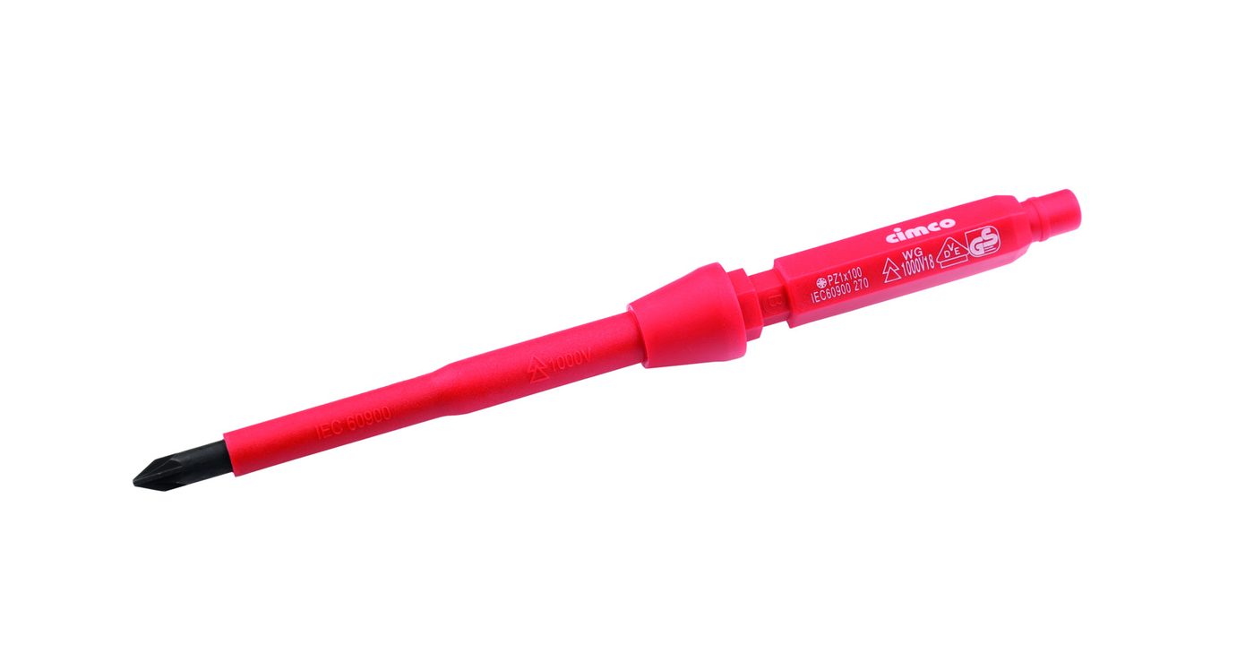 Lưỡi tô vít cách điện có thể thay thế, Pozidriv PZ 1 x 80 mm