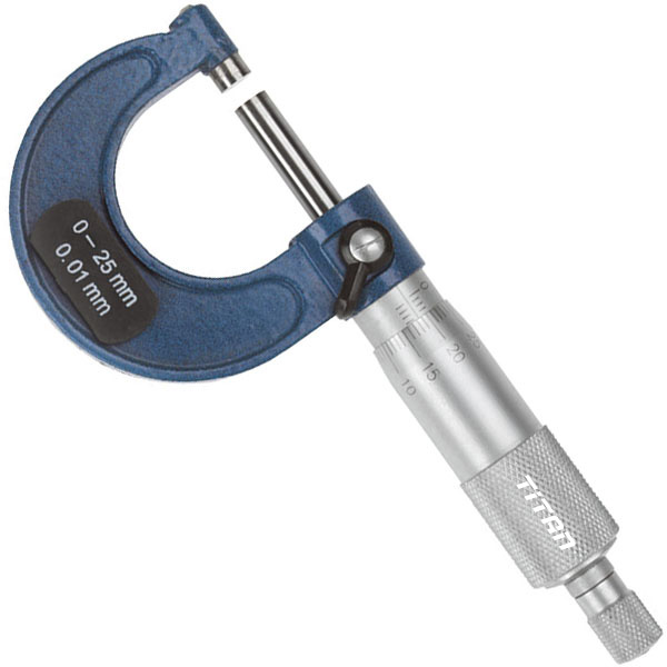 Panme cơ M033-, đo ngoài 0-100mm, chuẩn DIN 863. FERVI Italia