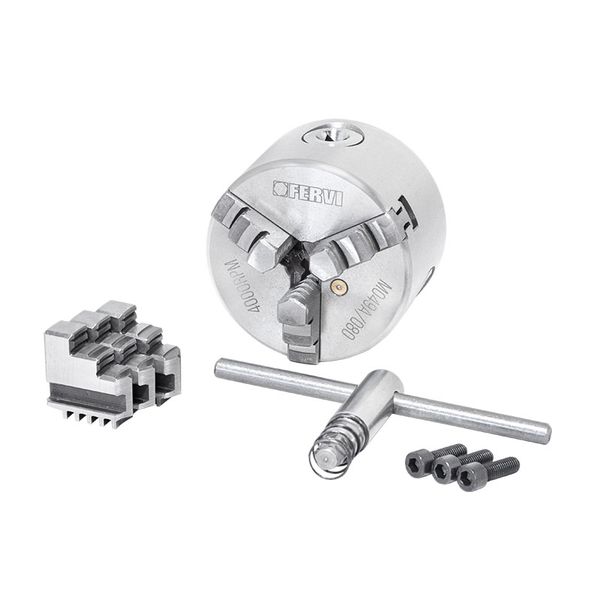 Mâm cặp 3 chấu M049A, tự định tâm cho máy tiện 80-400mm