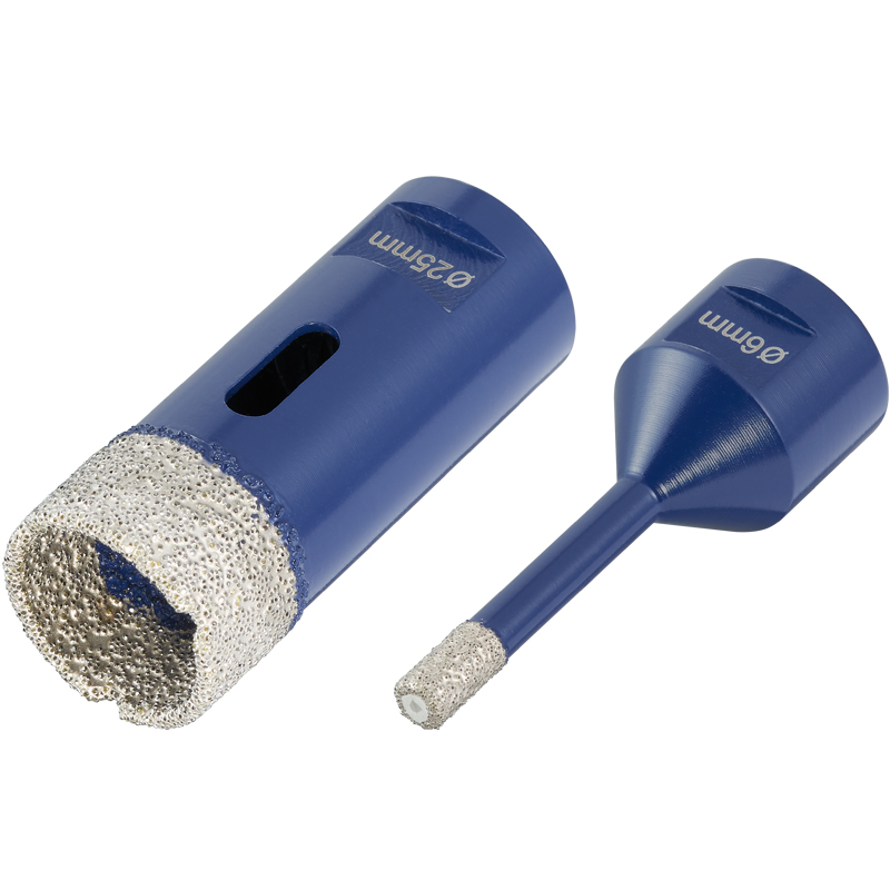 M14 DIAMOND DRILL BITS AND CORE DRILLS WITH CONTINUOS EDGE