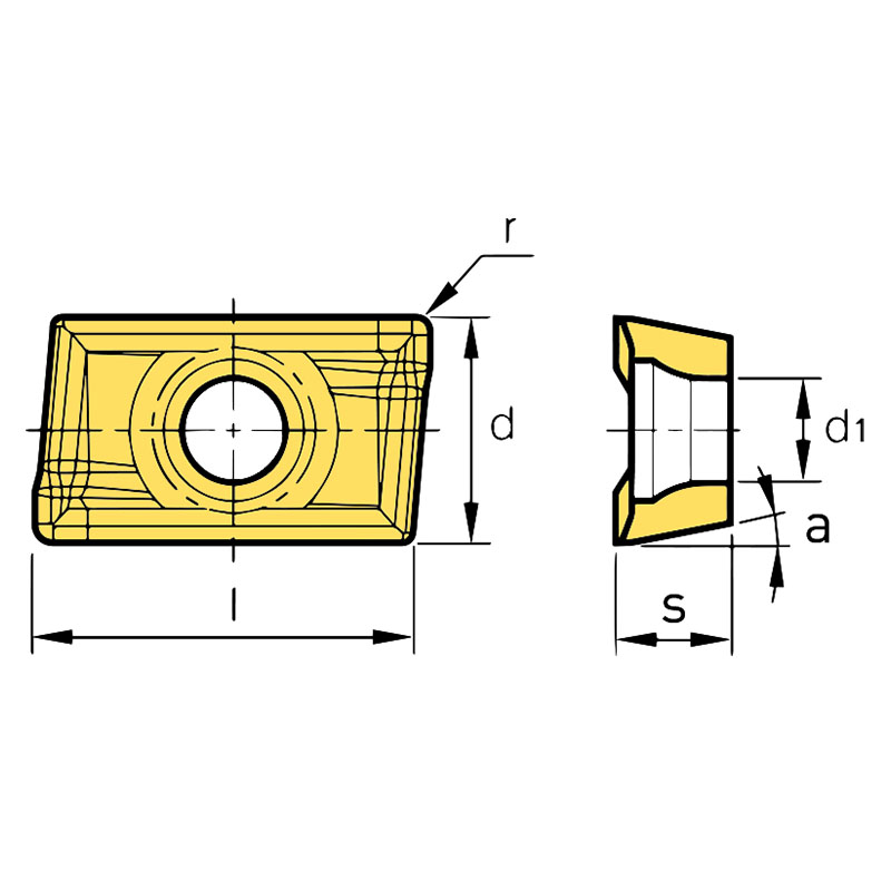 MILLING INSERTS thumbnail 2
