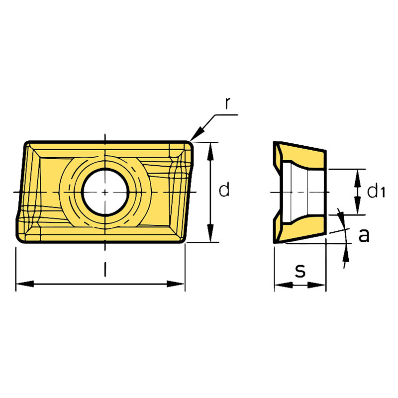 MILLING INSERTS thumbnail 2