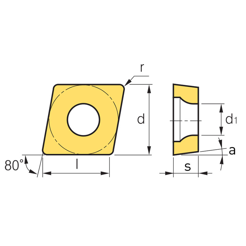 Mảnh dao tiện hợp kim thumbnail 2