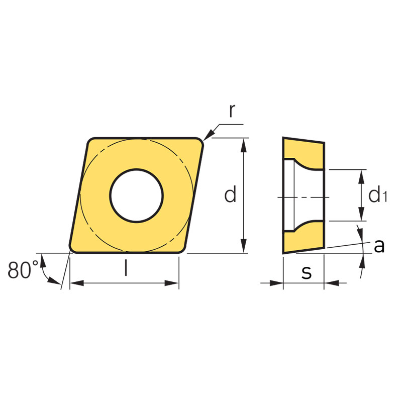 Mảnh dao tiện hợp kim thumbnail 2