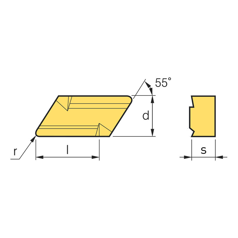 Mảnh dao tiện hợp kim thumbnail 2
