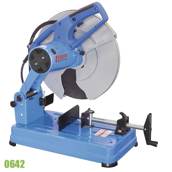 Máy cắt bàn, cắt kim loại hình 0642, đường kính đá 355mm Fervi