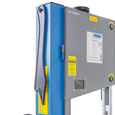 Máy cưa băng FERVI 0855, máy cưa vanh đứng, gia công chế biến gỗ