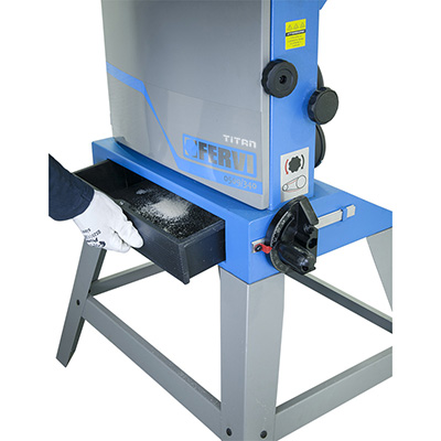 Máy cưa vanh đứng FERVI 0509/305, gia công gỗ, làm mộc.