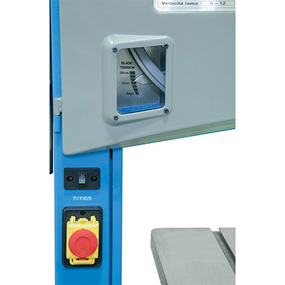 Máy cưa vanh đứng FERVI 0509/305, gia công gỗ, làm mộc.