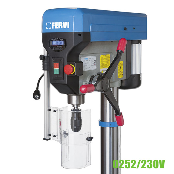 Máy khoan đứng 0252/230V, trụ chính ∅92mm, trục côn kiểu CM4 thumbnail 3