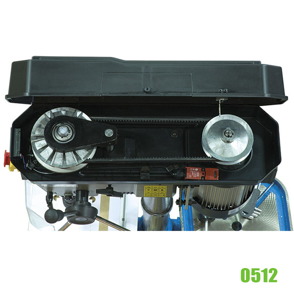 chi tiết động cơ máy khoan 0512 Fervi