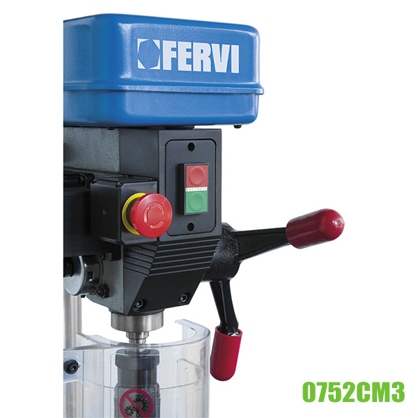 Máy khoan đứng mini 0752CM3, bàn máy 290x290mm, trục côn kiểu CM3 thumbnail 3