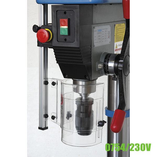 Máy khoan đứng 0754/230V, bàn máy 475x425mm, hành trình trục 120mm thumbnail 5