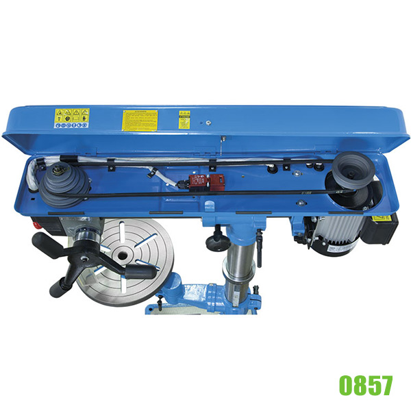 Máy khoan đứng 0857, hướng tâm trụ chính ∅70mm, hành trình 80mm thumbnail 2