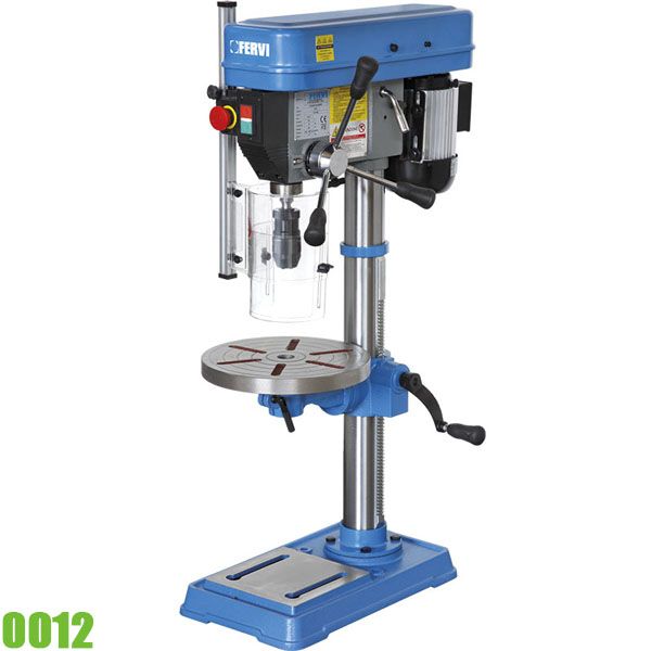 Máy khoan bàn 0012, hành trình 80mm, bàn máy tròn ∅305mm