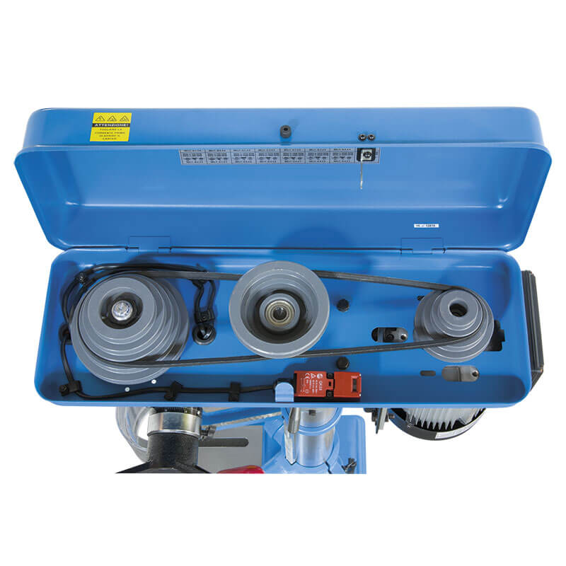 Máy khoan bàn trụ thân chính ∅80mm, bàn máy 290x290mm Fervi 0750CM3 thumbnail 4