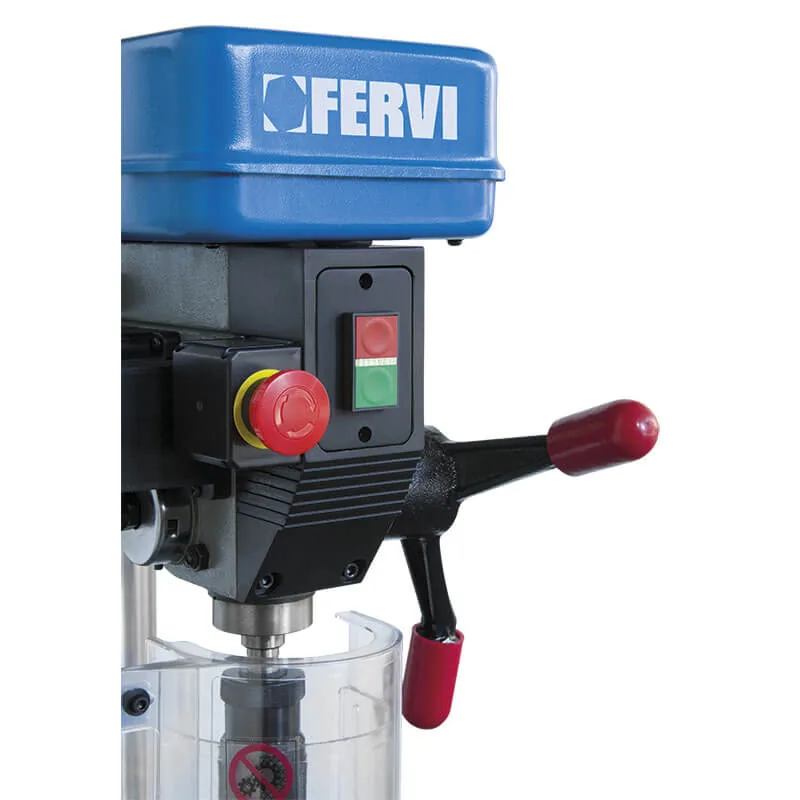 Máy khoan bàn Fervi 0750CM3 công suất 0,75kW, bàn máy 290x290mm thumbnail 5