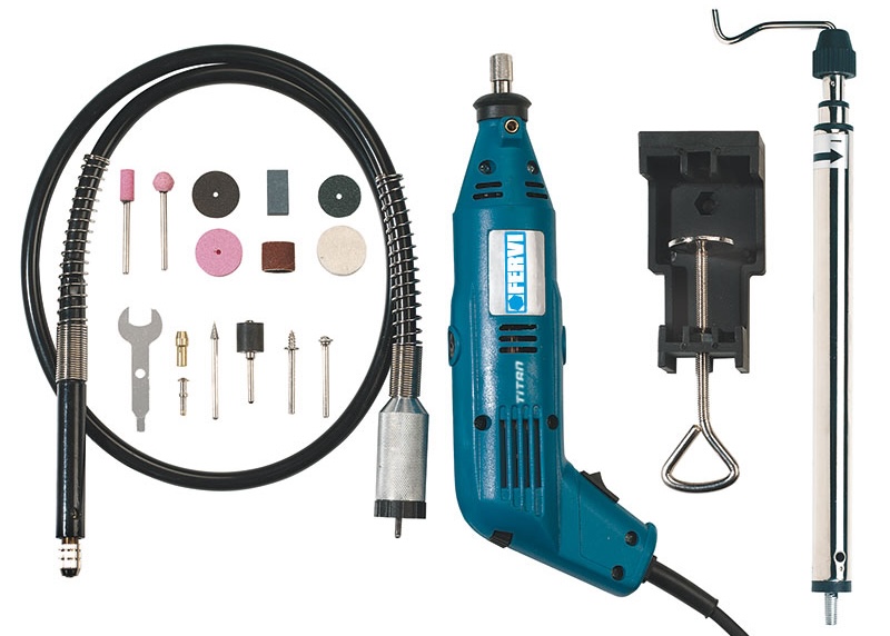 Máy mài cắt đa năng FERVI 0568 có công suất 135W, tốc độ 8000