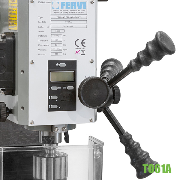 Máy khoan, phay T061A bàn máy 700x180mm, hành trình trục 50mm thumbnail 4