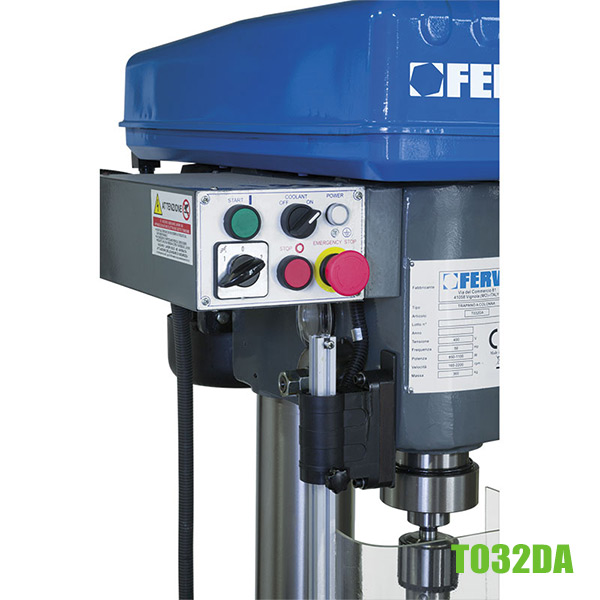 Máy khoan đứng FERVI T032DA, trục côn CM3, hành trình 130mm thumbnail 2