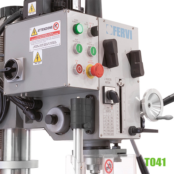 Máy khoan đứng T041, trục côn kiểu CM4, hành trình trục max 120mm thumbnail 4