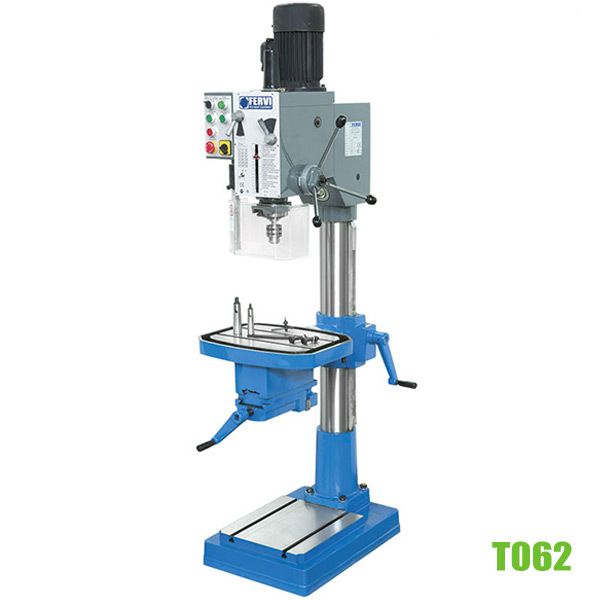 Máy khoan đứng T062, trục chính côn kiểu CM4, hành trình 125mm