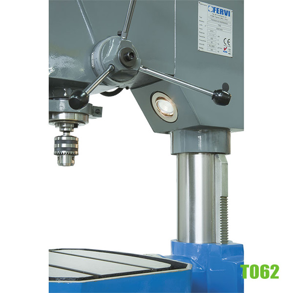Máy khoan đứng T062, trục chính côn kiểu CM4, hành trình 125mm thumbnail 3
