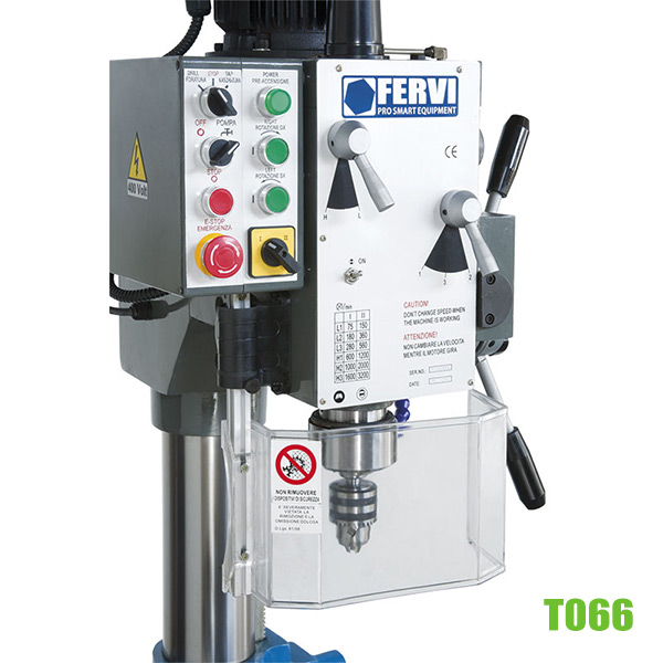 Máy khoan đứng T066, trụ thân máy ∅125mm, bàn máy 500x380mm thumbnail 4