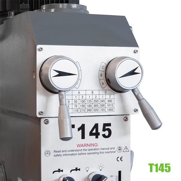 Máy khoan đứng T145, trụ thân máy ∅150mm, hành trình max 180mm thumbnail 6