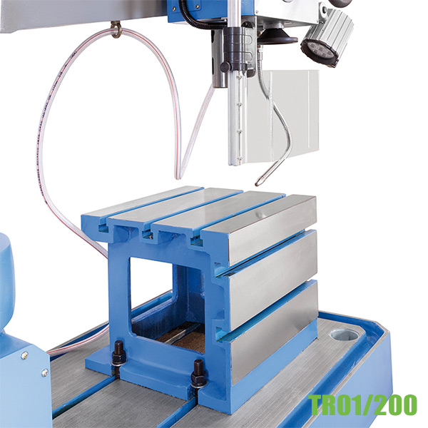 Máy khoan TR01/200, hướng tâm trụ chính ∅200mm, bàn máy 400x400mm thumbnail 7