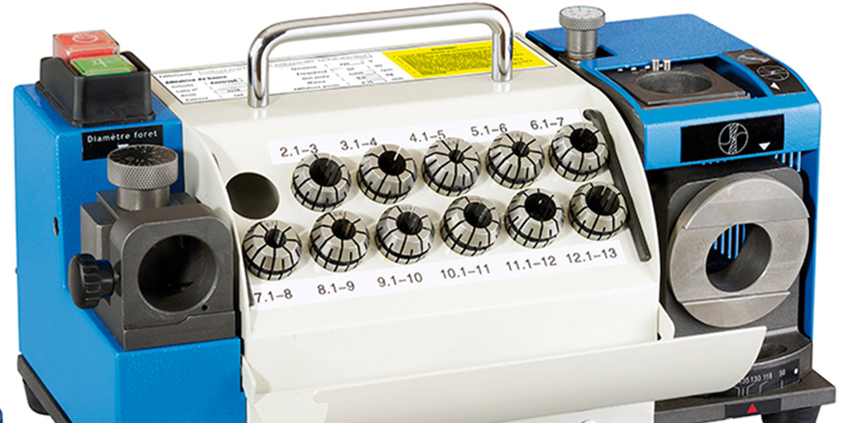 A003/13A Máy mài mũi khoan xoắn Ø3-13mm, loại nhỏ để bàn Fervi