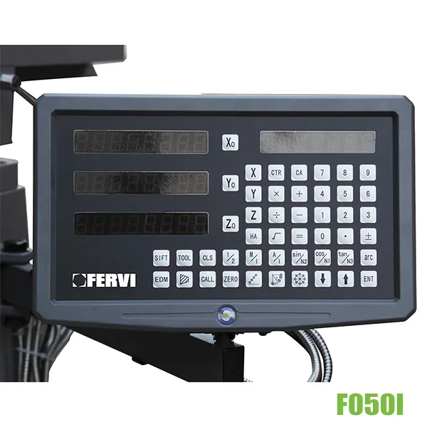 Máy phay đứng khoan F050I, trên gang max ∅50mm, côn trục chính ISO40 thumbnail 5