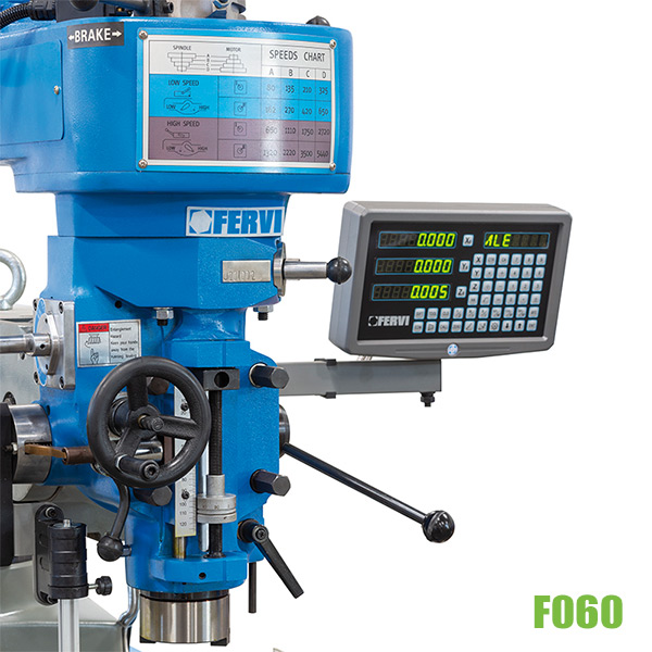 màn hình 3 trục máy phay F060