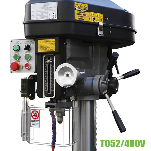 Máy khoan phay đứng T052/400V trục côn kiểu CM3, hành trình 130mm thumbnail 2