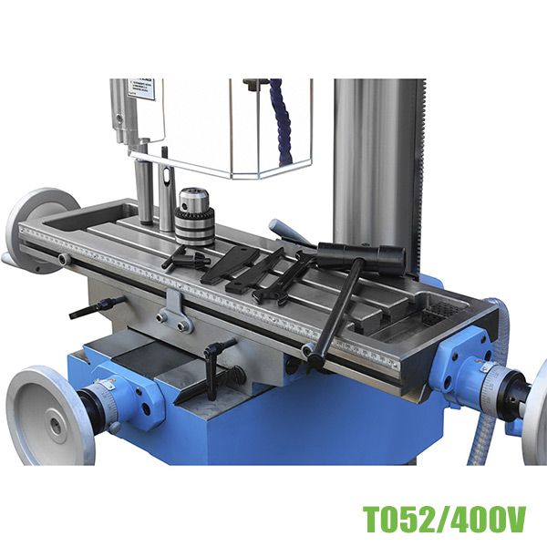 Máy khoan phay đứng T052/400V trục côn kiểu CM3, hành trình 130mm thumbnail 4