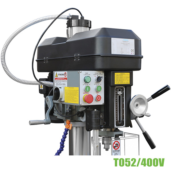 Máy khoan phay đứng T052/400V trục côn kiểu CM3, hành trình 130mm thumbnail 5