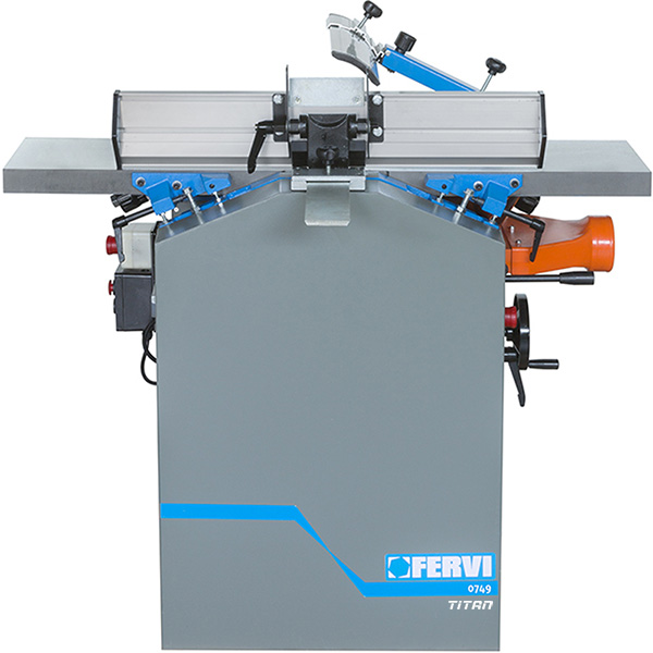 Máy phay phẳng và cắt mỏng kết hợp FERVI  0749, gia công chế biến gỗ. thumbnail 2