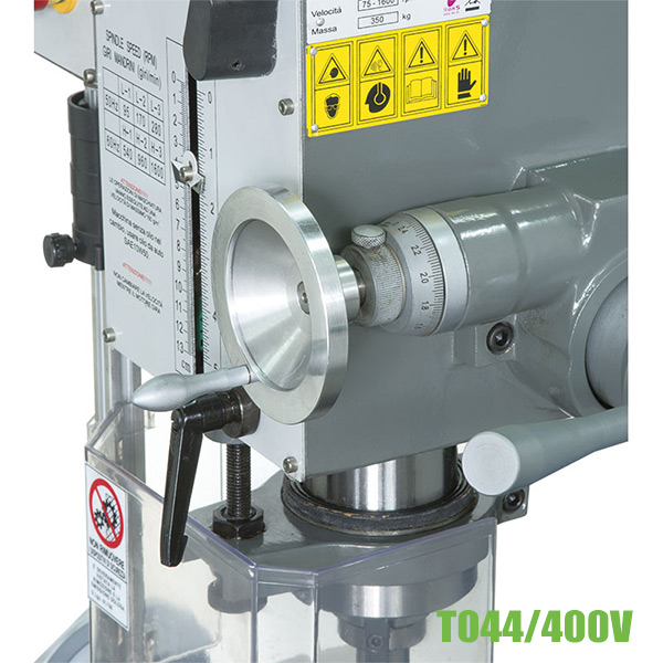 Máy khoan T044/400V, phay công suất 1500W, hành trình trục chính 120mm thumbnail 4