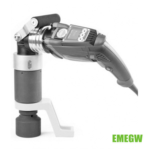 Máy siết bulông bằng điện EMEGW đầu cong 90 độ, momen 8000Nm thumbnail 2