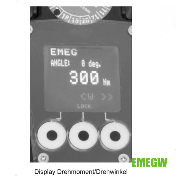 Máy siết bulông bằng điện EMEGW đầu cong 90 độ, momen 8000Nm thumbnail 3