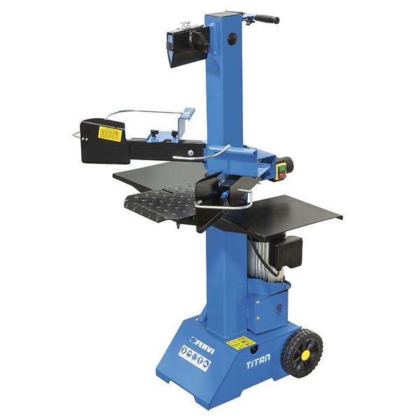 Máy tách gỗ đứng FERVI S009, lực ép 7 tấn, công suất 3kW