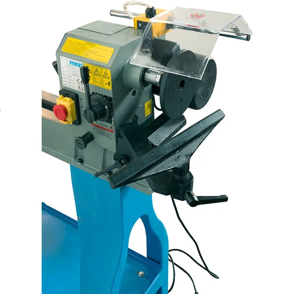 Máy tiện gỗ Fervi 0758 chiều dài phôi 1100mm, công suất 750W thumbnail 2