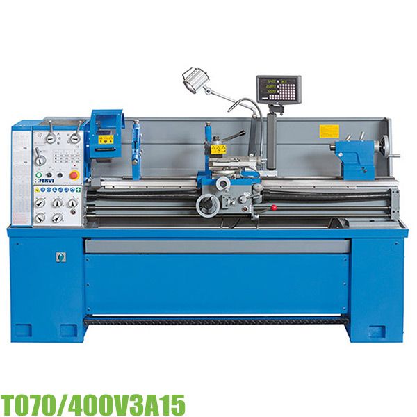 Máy tiện cỡ lớn T070/400V3A15, công suất 2400W, chiều dài phôi tới 1500mm