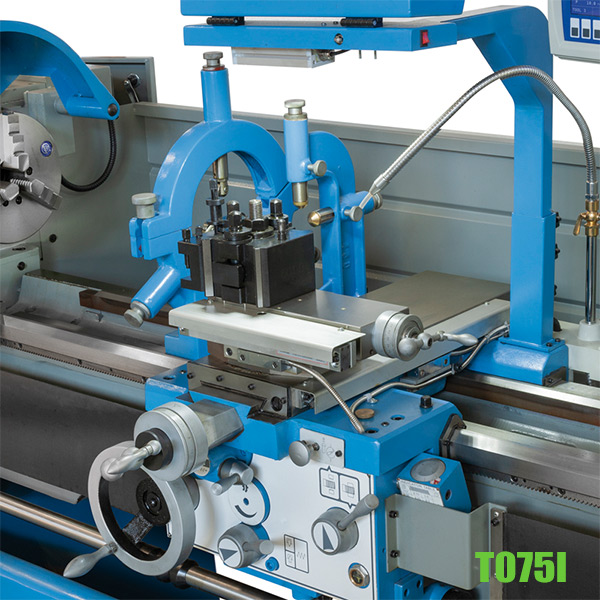 Máy tiện cỡ lớn T075I chiều dài phôi max 1500mm, công suất 5500W thumbnail 2