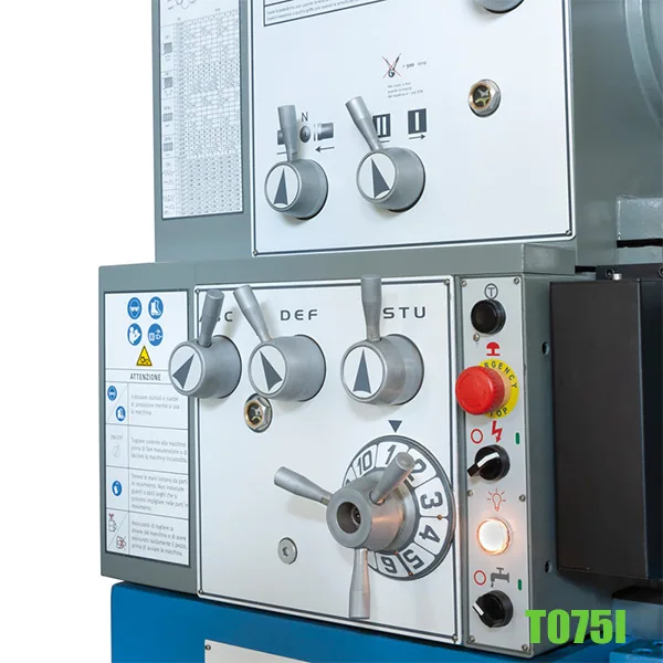 Máy tiện cỡ lớn T075I chiều dài phôi max 1500mm, công suất 5500W thumbnail 5