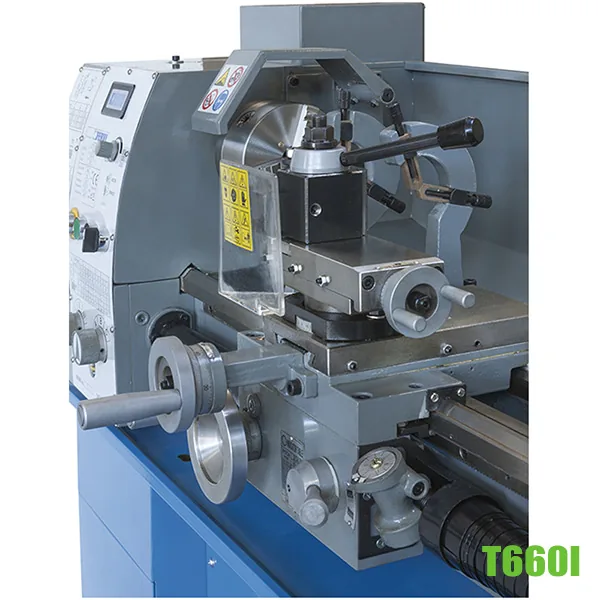 Máy tiện vạn năng T660I mâm cặp ∅125mm, độ dài phôi max 660mm Fervi thumbnail 2