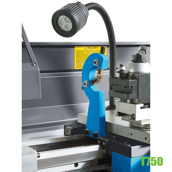 Máy tiện vạn năng T750I chiều dài phôi max 750mm, mâm cặp ø125mm thumbnail 5