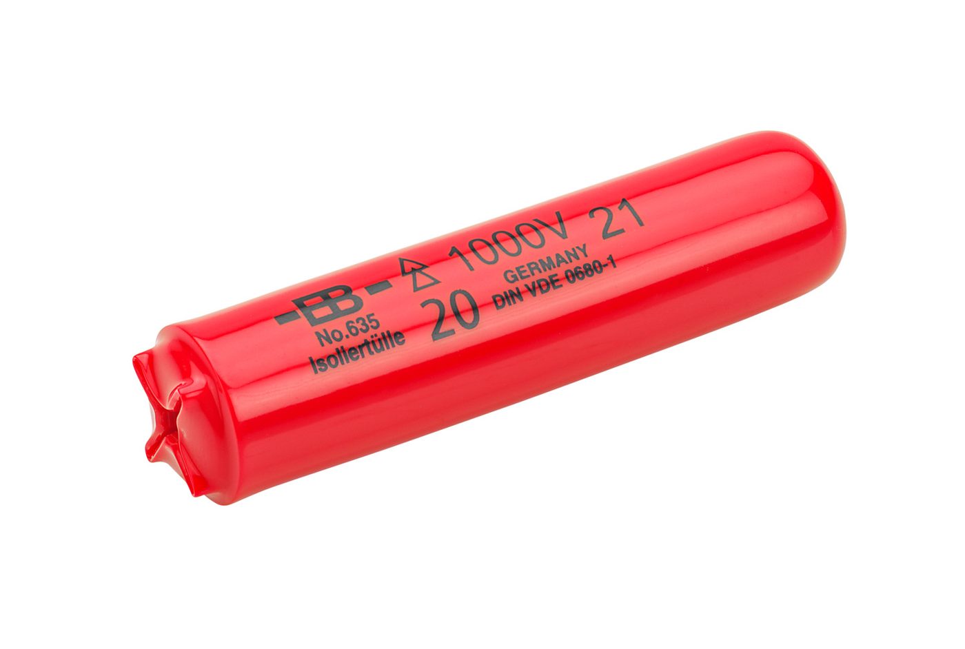 Miệng nối 1,000 V, Ø 20 mm, kích thước 100 mm