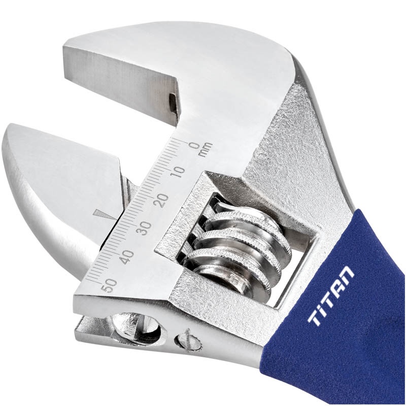 Mỏ lết cán bọc nhựa FERVI 0084, mỏ lếch thường. thumbnail 2