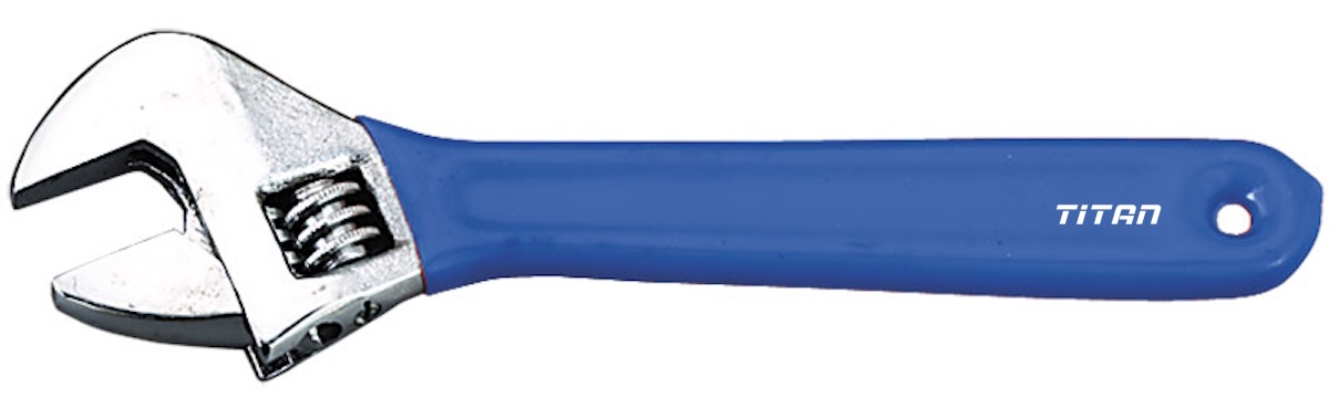 Mỏ lết thông dụng cán bọc nhựa FERVI 0084